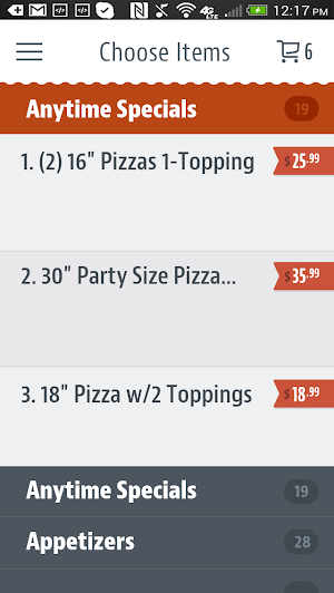 Napoli Pizza To Go Screenshot 2