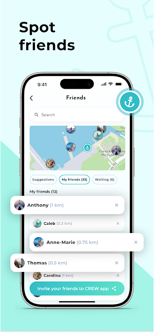 CREW - Connect, Soar, Explore Screenshot 1