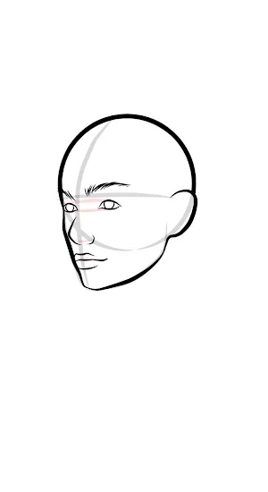 Face draw step by step view Screenshot 2