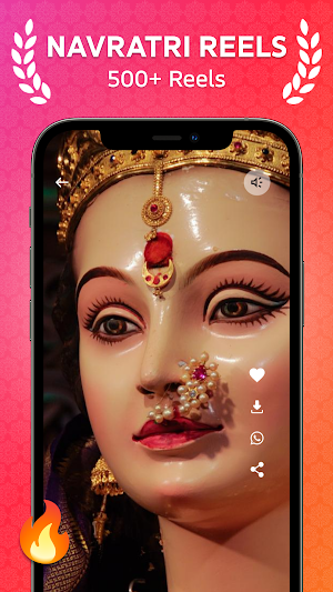 Navaratri Video Status Reels Screenshot 1