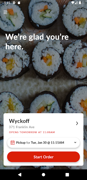 Sakura Japanese Restaurant Screenshot 1