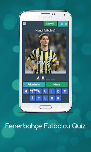 Fenerbahçe Futbolcu Quiz Screenshot 0