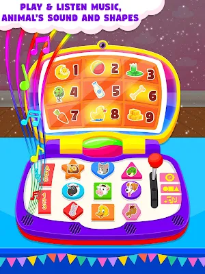 Kids Toy Computer - Kids Preschool Activities Screenshot 0