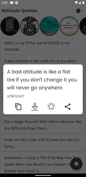Attitude Quotes and Sayings Screenshot 3