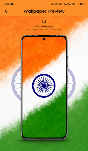 Tiranga Flag Wallpaper 4K Screenshot 3