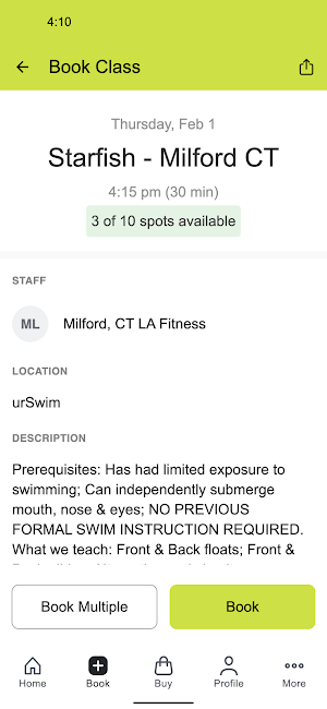 urSwim Screenshot 2