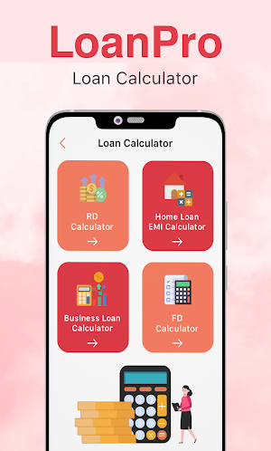 LoanPro - EMI Loan Calculator Screenshot 1