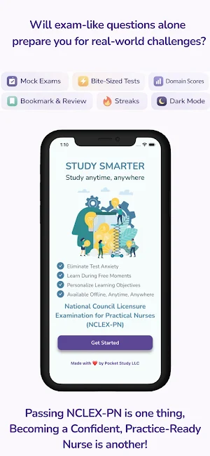 NCLEX-PN Pocket Study Screenshot 0