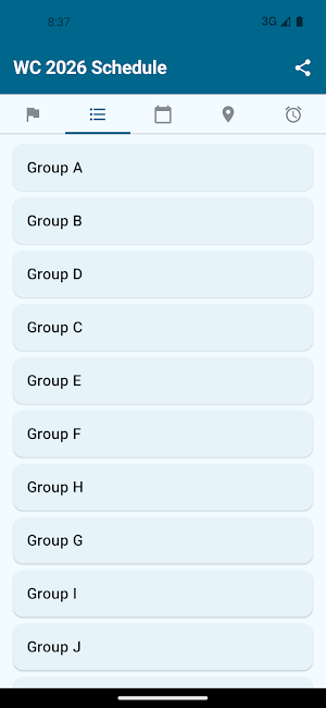 World Cup 2026 Schedule Live Screenshot 3