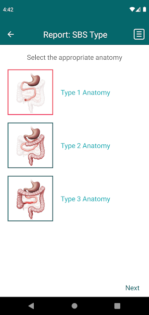 Residual Bowel App Screenshot 3