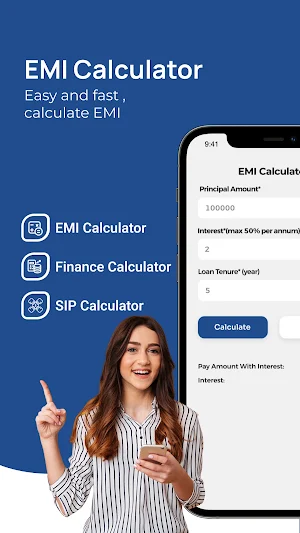 Loan EMI Calculator - CreditB Screenshot 0