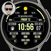 WFP 202 digital watch face