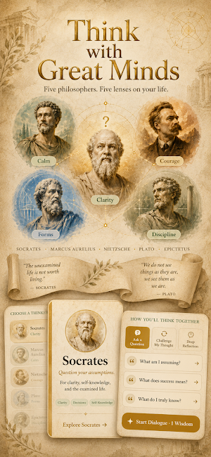 Socratica: Stoic AI Journal Screenshot 1