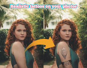 Tattoo Simulator - Fake Tattoo Screenshot 3