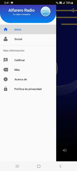 Alfarero Radio Screenshot 2