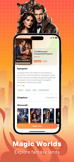 NoveFic - Web Novel & Stories Screenshot 3