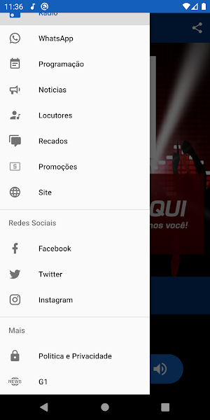 Rádio Levi Screenshot 2