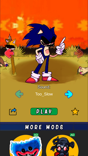 FNF Sonik.EXE Mod Test Screenshot 2