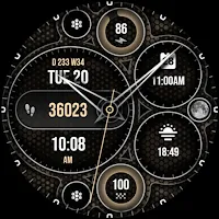 Circular Watch Face 029