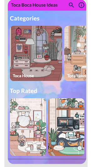 Toca Boca House Ideas Screenshot 0