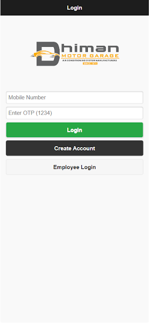 Dhiman Motor Garage Screenshot 0