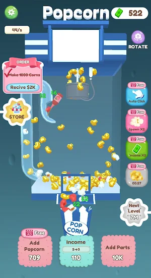 Popcorn Produce Master Idle Screenshot 0