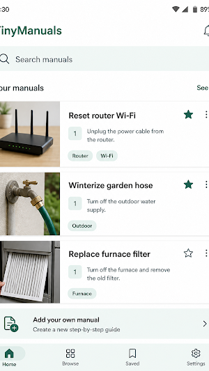 TinyManuals Screenshot 2