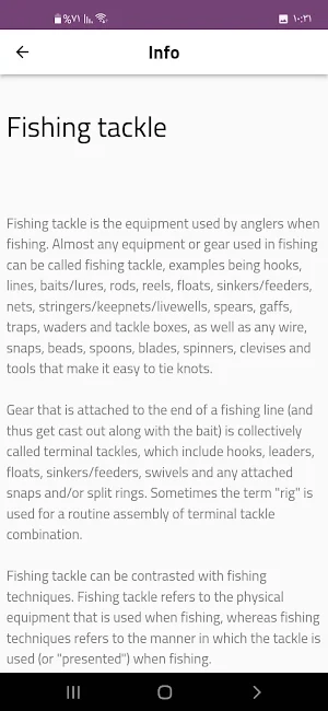 Fishing Gear Screenshot 1