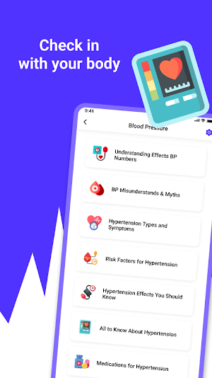 Blood Pressure Tracker :BP App Screenshot 3