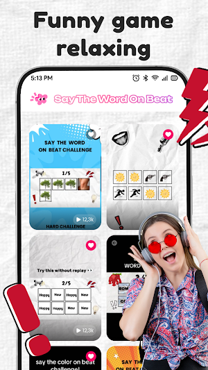 Say The Word On Beat Challenge Screenshot 0
