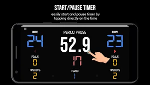 BT Scoreboard - Basketball Screenshot 1