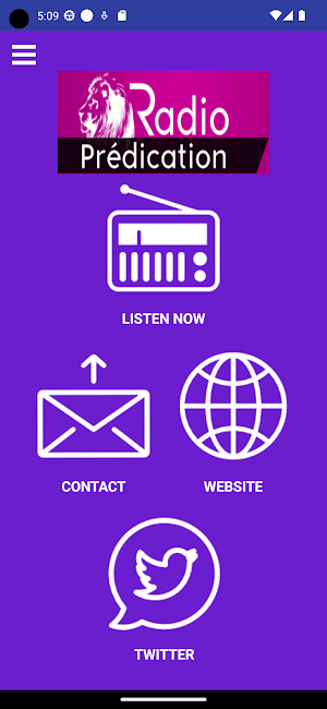 Webradio - Radio predication Screenshot 1