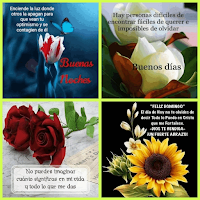 Buenos dias con flores