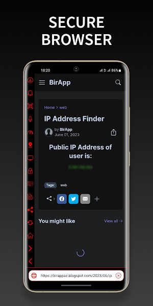 Dark Web Private Screenshot 1