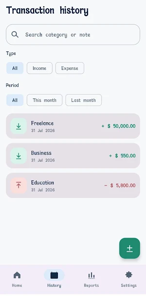 MoneyFlow Tracker Screenshot 1