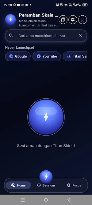 Titan Browser Screenshot 3