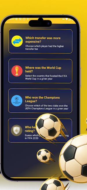 Yellowbot: Football Quiz Screenshot 3