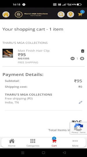 Tharu's MGA Collections Screenshot 3
