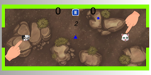 2 Player Air Hockey Game Screenshot 0