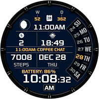 ALX08 Digital Watch Face