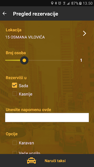 Taxi Gradski 15-25 Screenshot 1