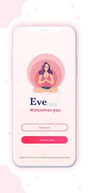 EveCare period tracker & diary Screenshot 1