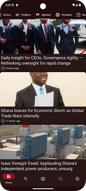 Joy News TV Ghana Live Screenshot 0