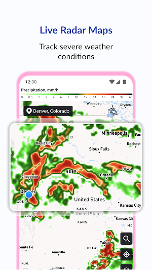 WeatherVane: Forecast & Radar Screenshot 2