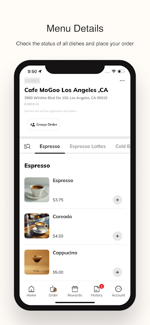 Cafe MoGoo Screenshot 1