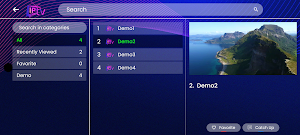 IPTV Smart Live Player Screenshot 2