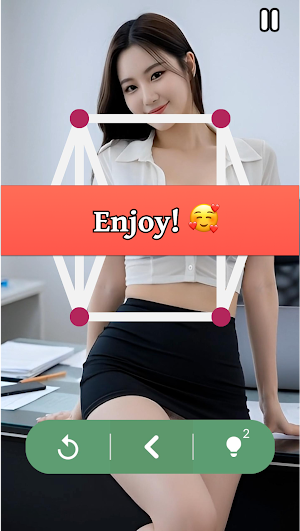Sexy one line : girl stroke Screenshot 2