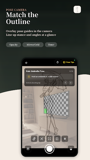 Pose Camera: Posing Guide Screenshot 0