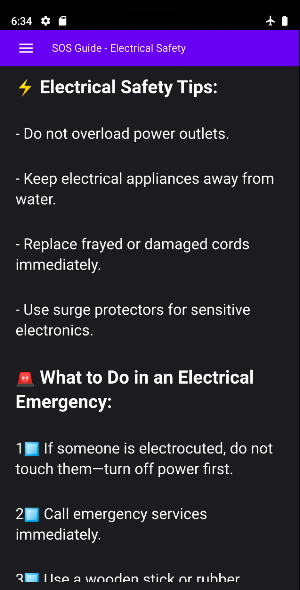 SOSGuide Screenshot 3