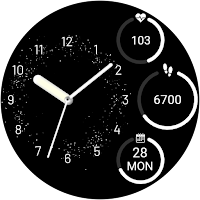 Pixel Minimal Animated Watch